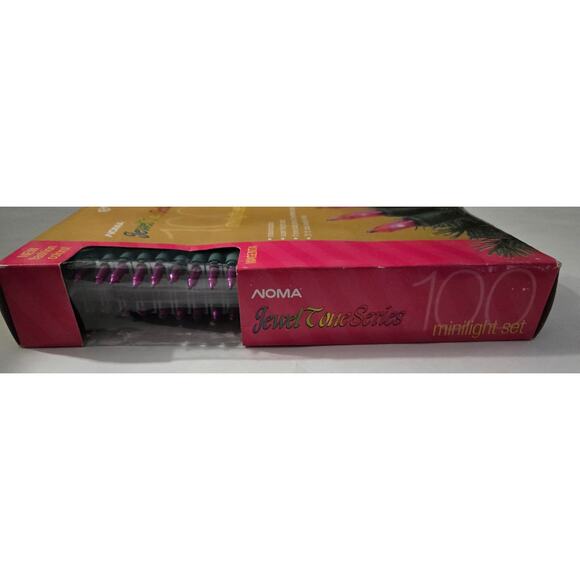 Magenta Noma Jewel Tone Series 100 Mini Lights 31 ft total - Picture 5 of 8